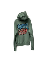 Load image into Gallery viewer, Off white mens hoodie green large