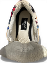 Load image into Gallery viewer, Chanel Printed Trainers – Multicolour CC Logo – EU38.5 (UK 5.5