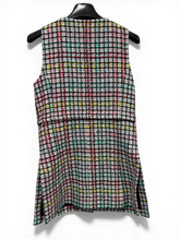 Load image into Gallery viewer, Chanel Tweed Sleeveless Dress – Multicolour Bouclé – FR36 (UK 8)