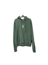 Load image into Gallery viewer, Off white mens hoodie green large