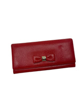 Load image into Gallery viewer, Mulberry Bow Continental Wallet