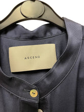 Load image into Gallery viewer, Asceno navy blouse