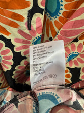 Load image into Gallery viewer, La DoubleJ Floral Bowling Shirt Dress – Cotton Print Maxi Dress – Size L