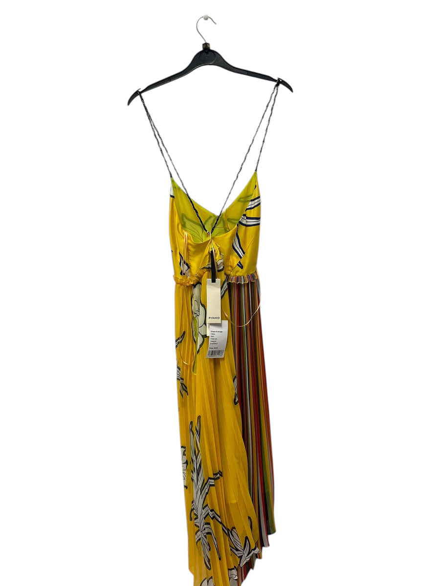Pinko yellow patterned dress – Stock Exchange Sunninghill