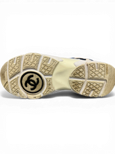 Load image into Gallery viewer, Chanel Printed Trainers – Multicolour CC Logo – EU38.5 (UK 5.5