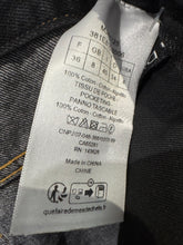 Load image into Gallery viewer, Christian Dior Wide-Leg Cropped Jeans with Oblique Turn-Up Hem – Black Wash – FR36 (UK 8)