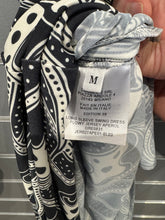 Load image into Gallery viewer, La DoubleJ Flowing Jersey Swing Dress – Black & White Print – Size M