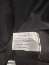 Load image into Gallery viewer, Asceno Black Linen Sleeveless Tunic Dress – Minimal V-Neck UK S