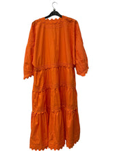 Load image into Gallery viewer, Juliet Dunn orange dress
