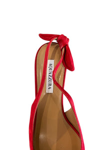 Aquazzura red heals