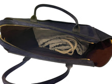 Load image into Gallery viewer, Metier blue handbag
