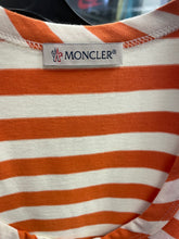 Load image into Gallery viewer, Moncler Orange and White Sleeveless Top Size Small
