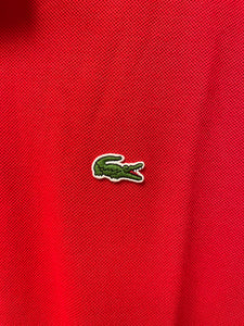 Lacoste red polo t-shirt