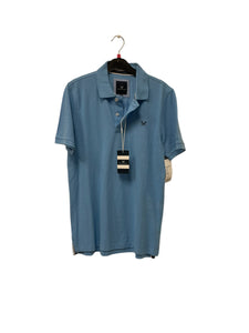 Crew clothing company light blue polo t-shirt