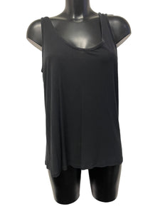 The Row Ladies Sleeveless Black Top Size Medium