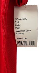 Lacoste red polo t-shirt