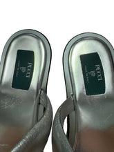 Load image into Gallery viewer, Emilio Pucci Silver Sandals UK size 7
