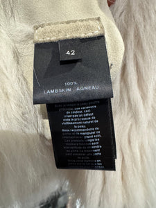 Joseph lamb skin jacket size 42