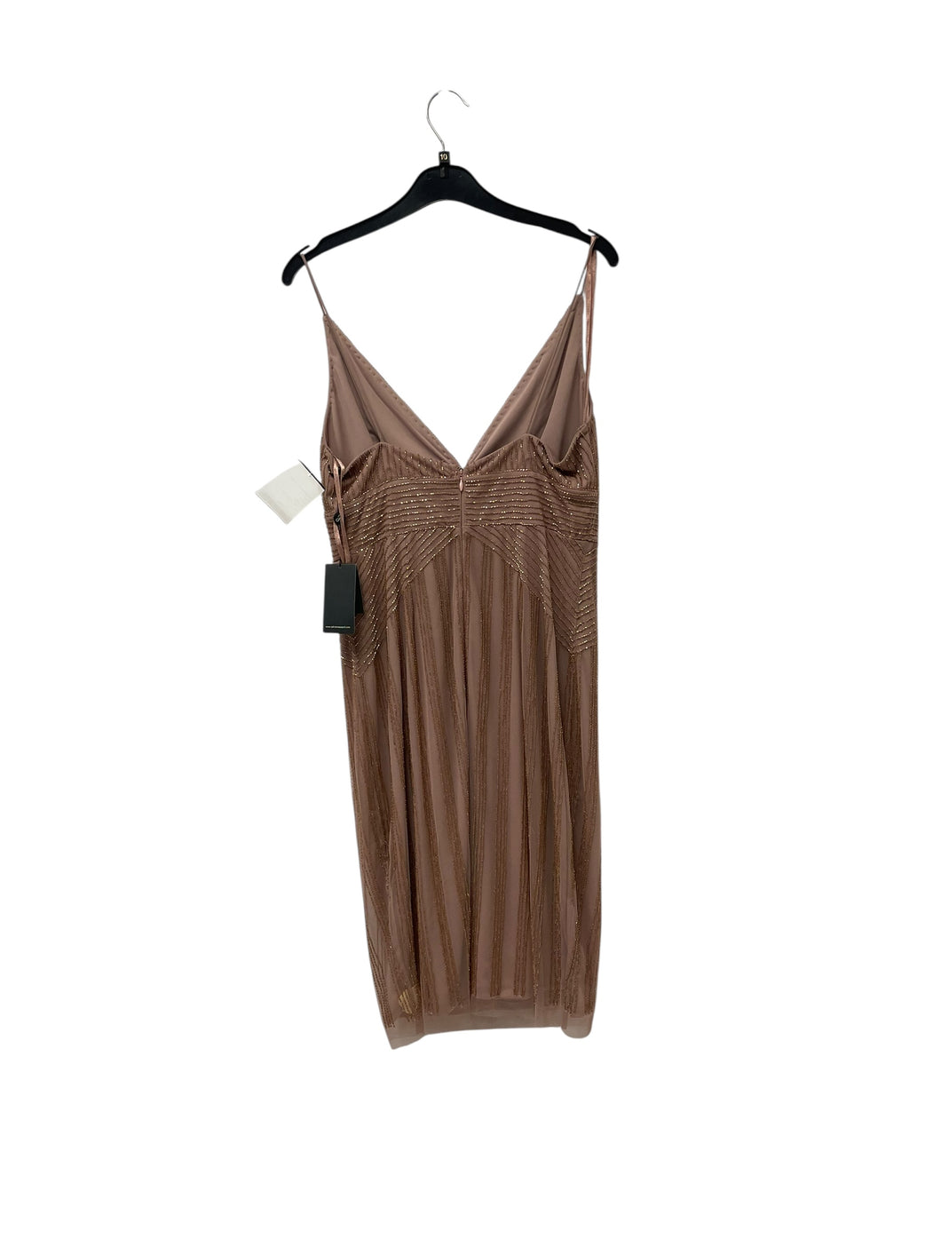 Adrianna papell brown dress