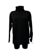 Load image into Gallery viewer, ME+EM black turtle neck jumper size small
