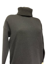 Load image into Gallery viewer, ME+EM black turtle neck jumper size small
