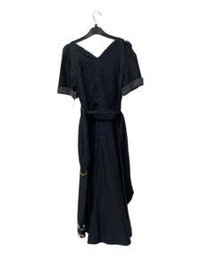 Peter pillotto blue designed dress
