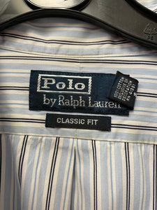 Ralph Lauren stipped buttoned down t-shirt