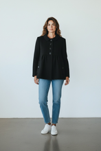 Load image into Gallery viewer, Burberry ladies wool jacket small
