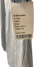 Load image into Gallery viewer, Ralph Lauren stipped buttoned down t-shirt

