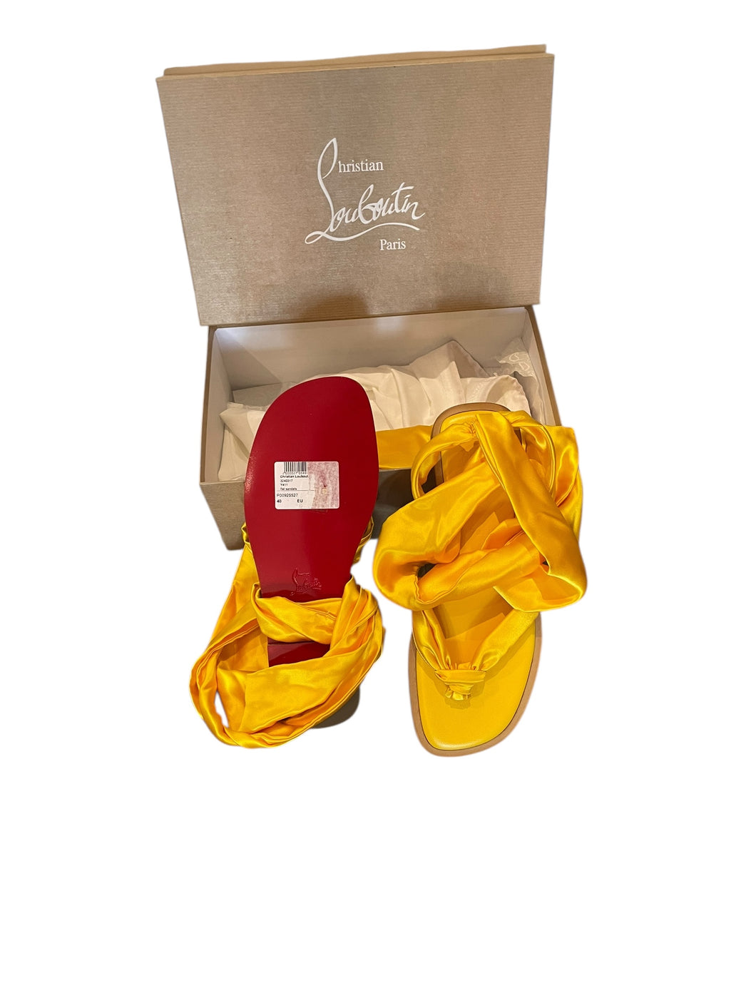 Louboutin golf sandles