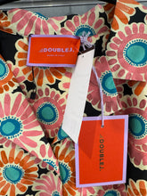 Load image into Gallery viewer, La DoubleJ Floral Bowling Shirt Dress – Cotton Print Maxi Dress – Size L
