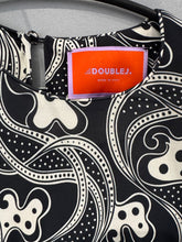 Load image into Gallery viewer, La DoubleJ Flowing Jersey Swing Dress – Black &amp; White Print – Size M
