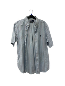 Ralph Lauren stipped buttoned down t-shirt