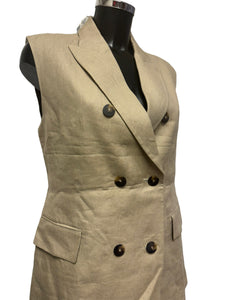 Ladies Massimo Dutti Waistcoat Size Medium