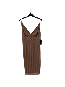 Adrianna papell brown dress