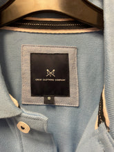 Load image into Gallery viewer, Crew clothing company light blue polo t-shirt
