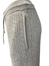 Load image into Gallery viewer, Sandro Beige Cable Knit Trousers
