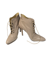 Load image into Gallery viewer, Brian Atwood lace up ankle boots . Size 8
